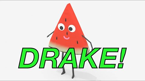 Happy Birthday DRAKE! - WATERMELON Birthday Song