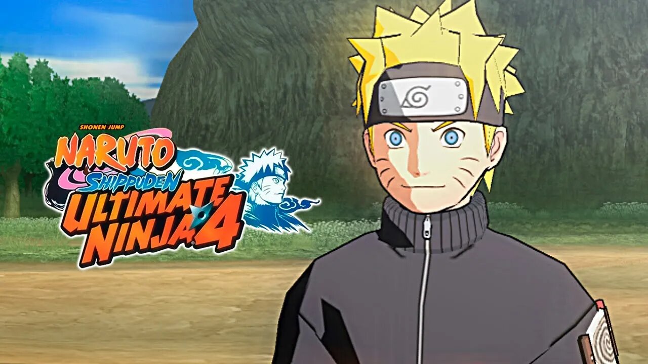 NARUTO SHIPPUDEN ULTIMATE NINJA 4 (PS2) #9 - O início de Naruto Shippuden! (Legendado em PT-BR)