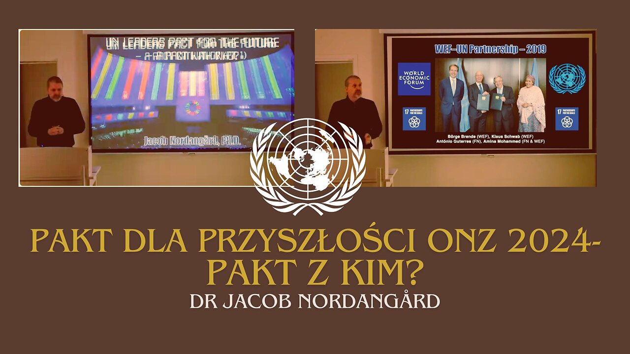 Pakt dla Przyszłości ONZ 2024- pakt z kim? dr Jacob Nordangård LEKTOR PL