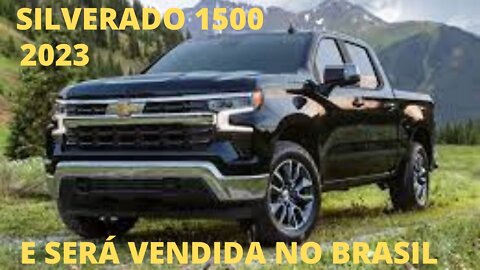 PICK UP SILVERADO 1500 MODELO 2023 - TEASER