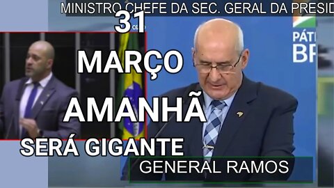 AMANHÃ!! 31 DE MARÇO VAI SER GIGANTE PELA LIBERDADE.