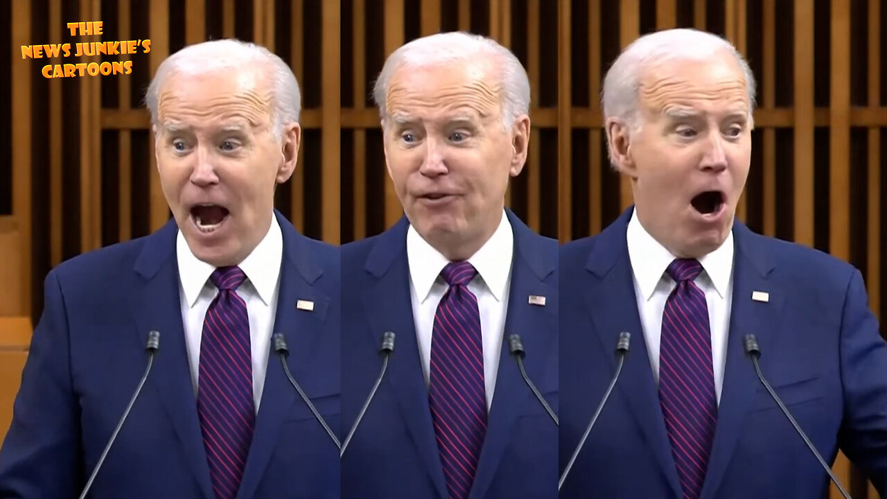 Biden's Freudian slip: "Today, I applaud China for stepping up... Excuse me, I applaud Canada."