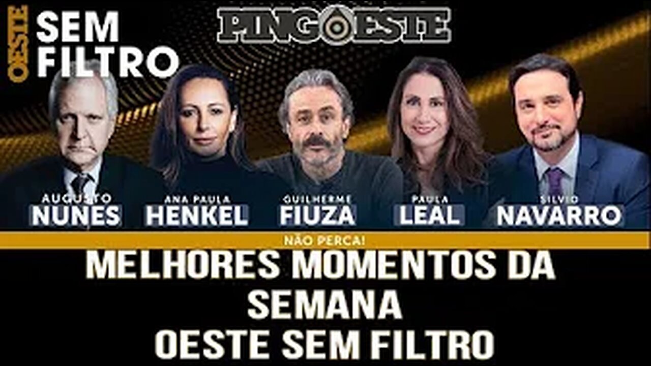 TV_NORDESTE NEWS = MELHORES MOMENTOS DA SEMANA OESTE SEM FILTRO