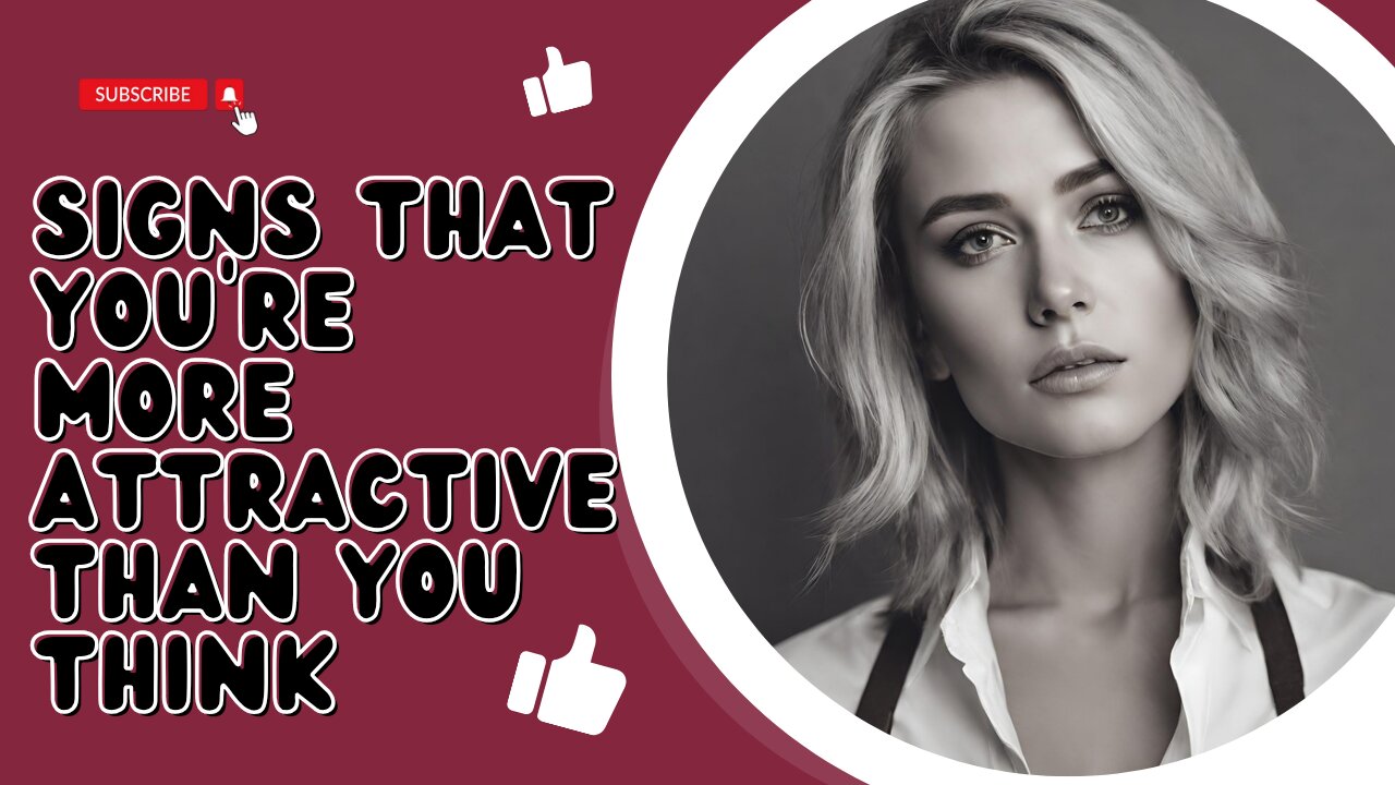 15 signs that you're more attractive than you think💭😱