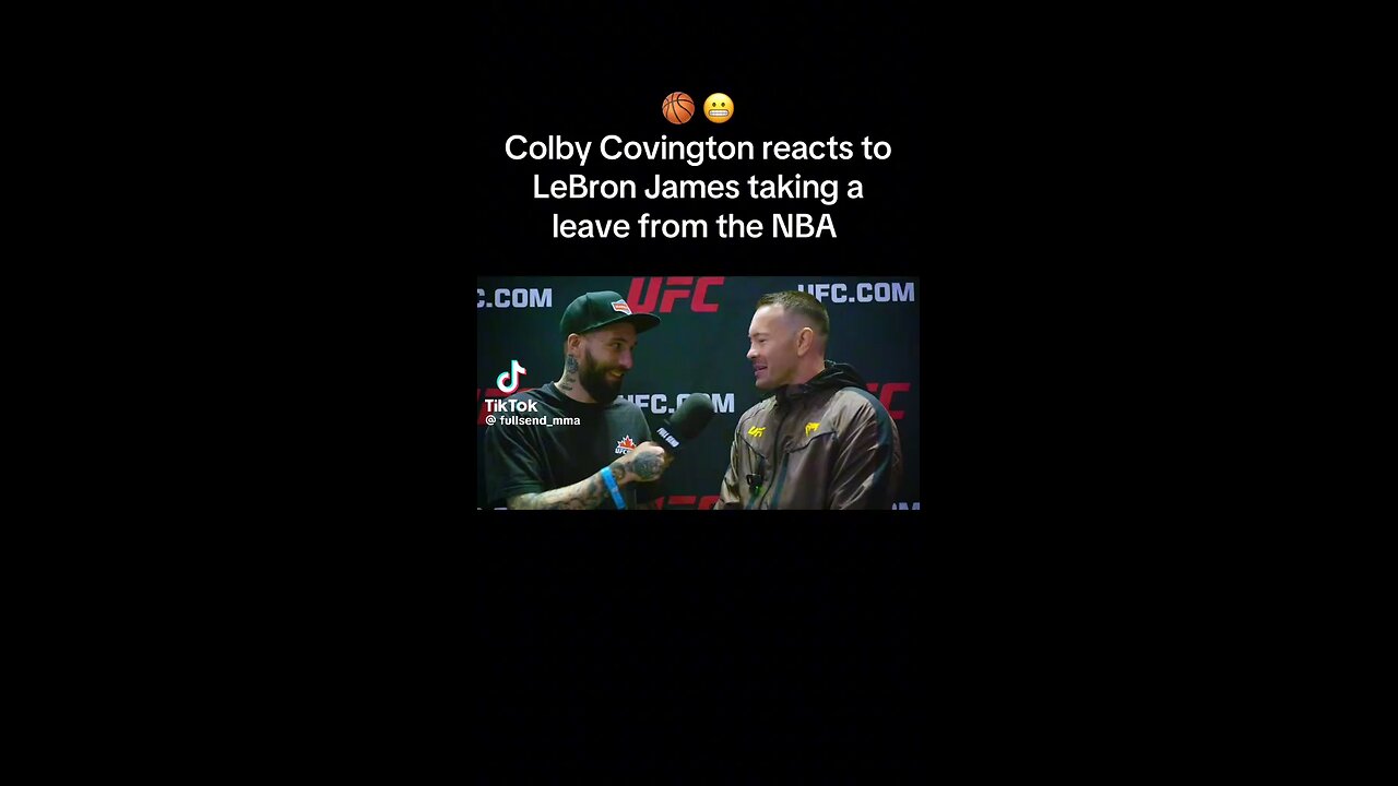 Colby Covington vs #lebron