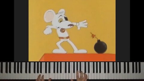 1981 Danger Mouse Theme on Piano