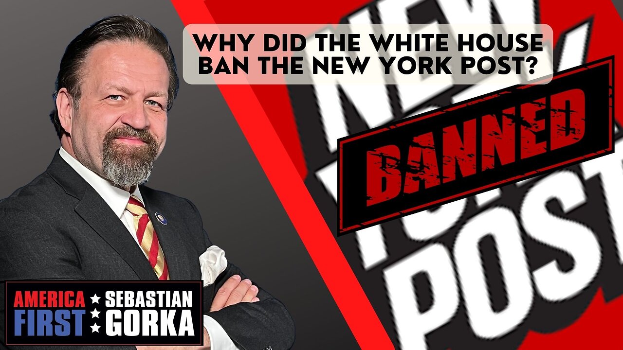 Why did the White House ban the New York Post? Miranda Devine with Sebastian Gorka on AMERICA First