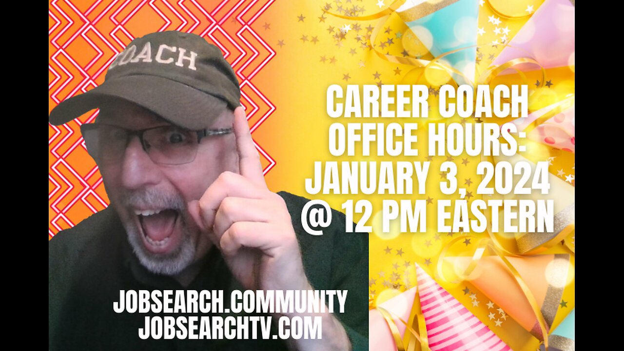 Career Coach Office Hours: January 3 2024