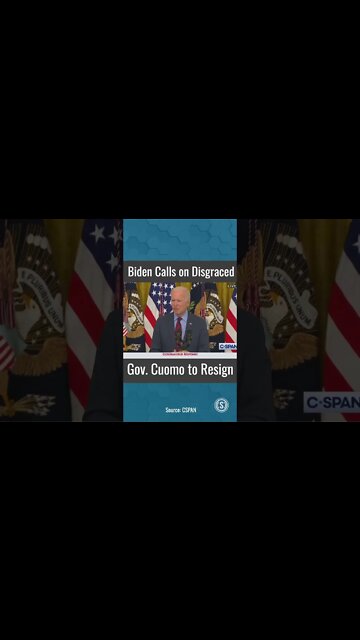 Joe Biden Calls on Disgraced NY Gov. Andrew Cuomo to Resign | #Shorts