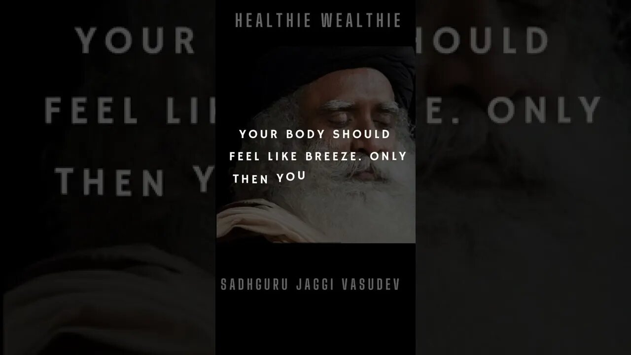 Sadhguru Health Quotes to Inspire You || #quotes || #shorts || #health || #sadhguru