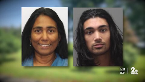 Son charged with Tracys Landing woman's murder