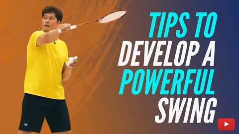 Tips to Develop a Powerful Swing - Full Swing Badminton - Korean with English Subtitles