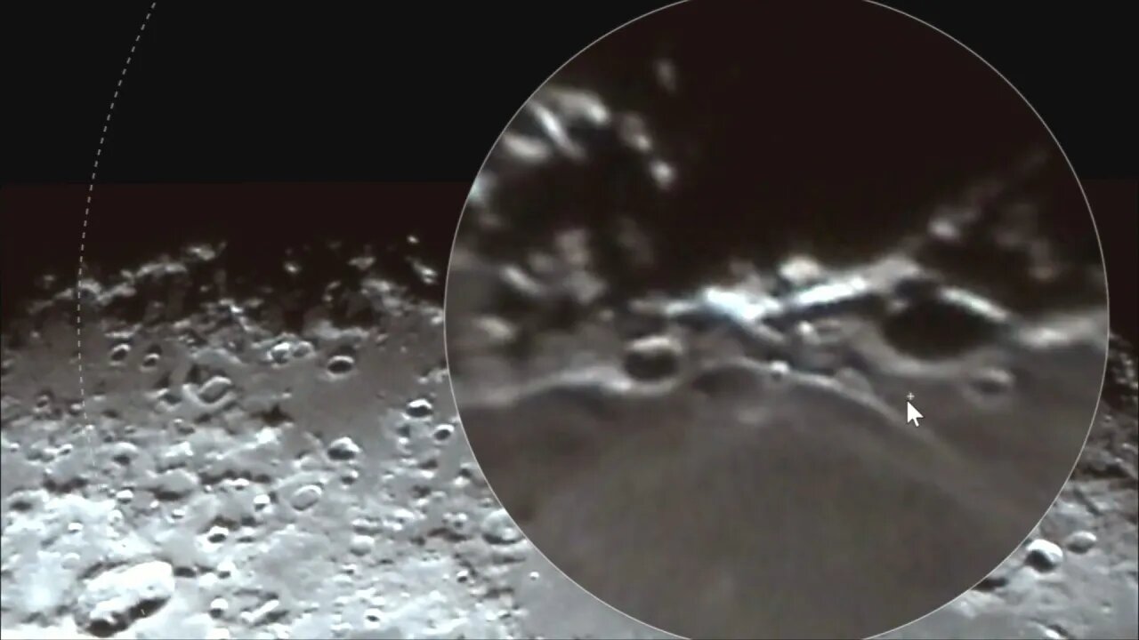 Gassendi Crater at the Terminator Line