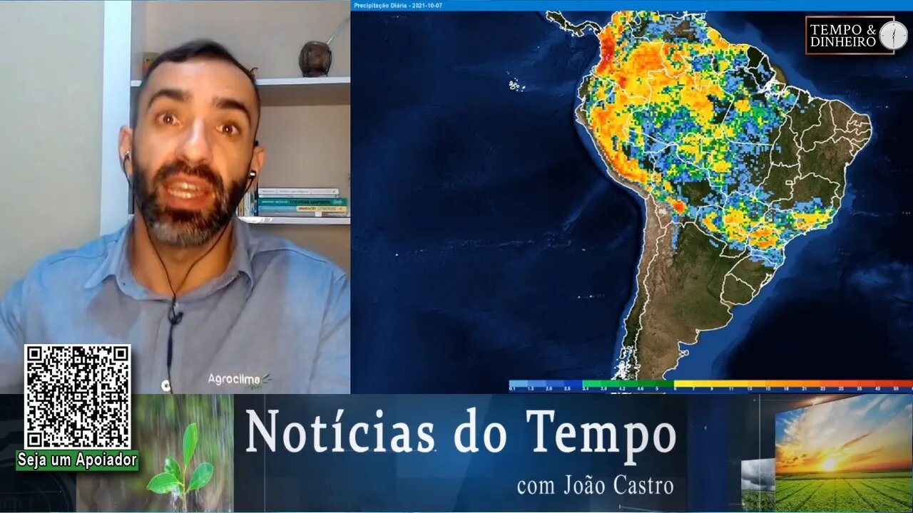 Radares avisam que vem mais CHUVA grossa sobre o Paraná.... quem plantou, plantou! ...