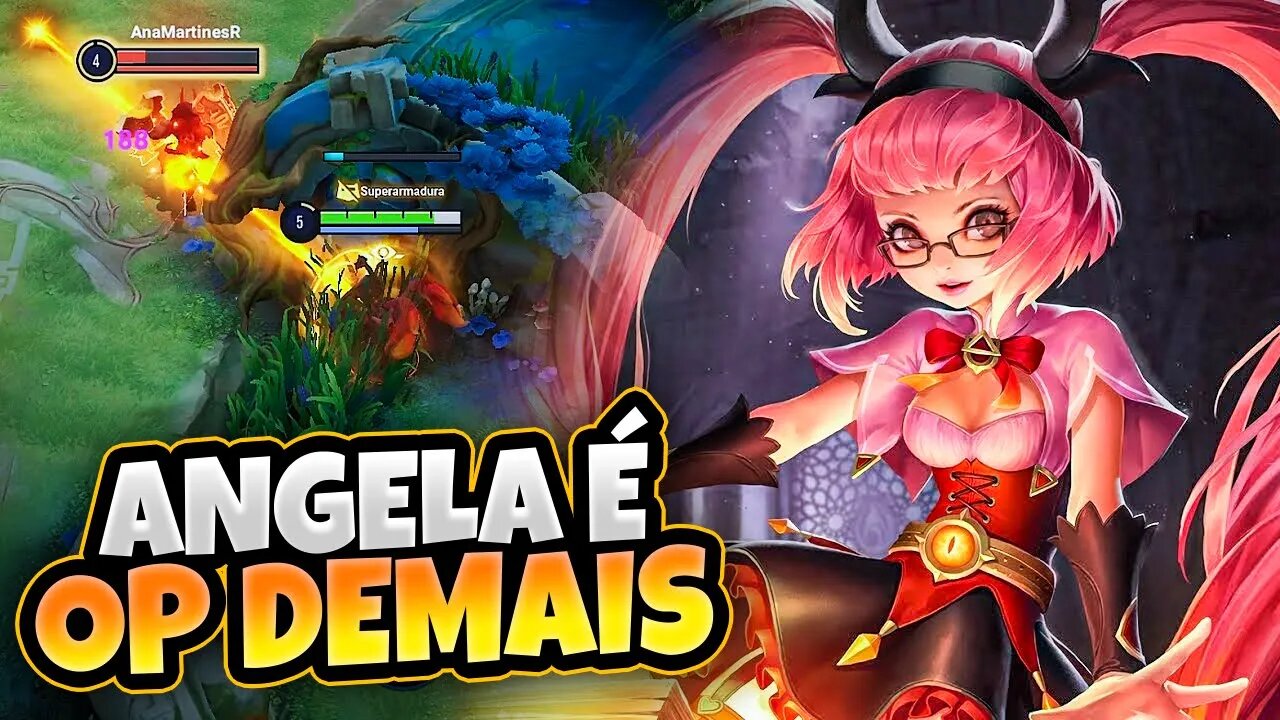 VOU VIRAR MAIN ANGELA NO NOVO MOBA: HONOR OF KINGS