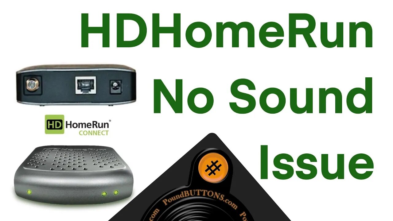 FIX Roku HDHomeRun no sound issue.