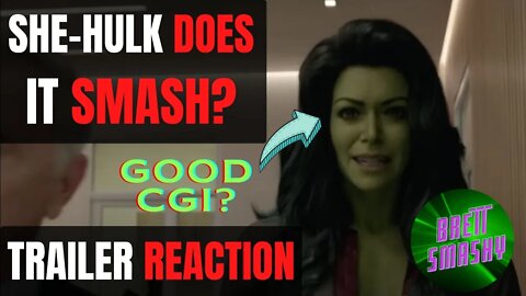 She Hulk Trailer Reaction | Hulk Smash?