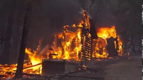 Jones Fire Evacuations in Nevada County California