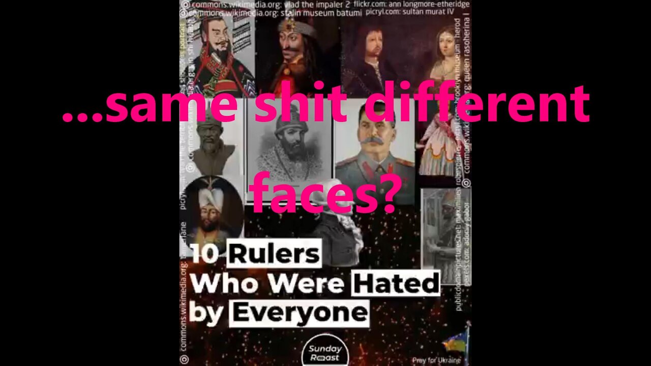 ...same shit different faces?