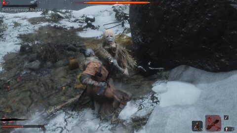 Sekiro vs Schlangenauge Shirafuji