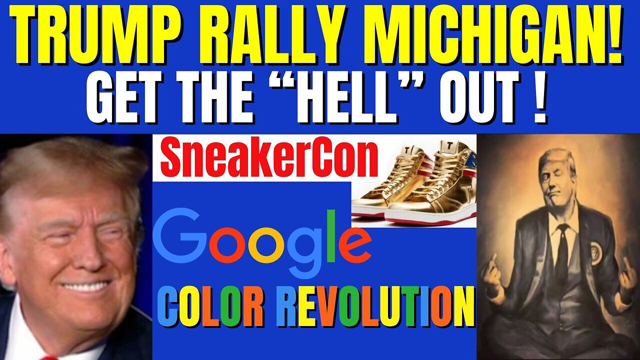 Trump Rally MI, SneakerCon, and Revolution Feb 19.