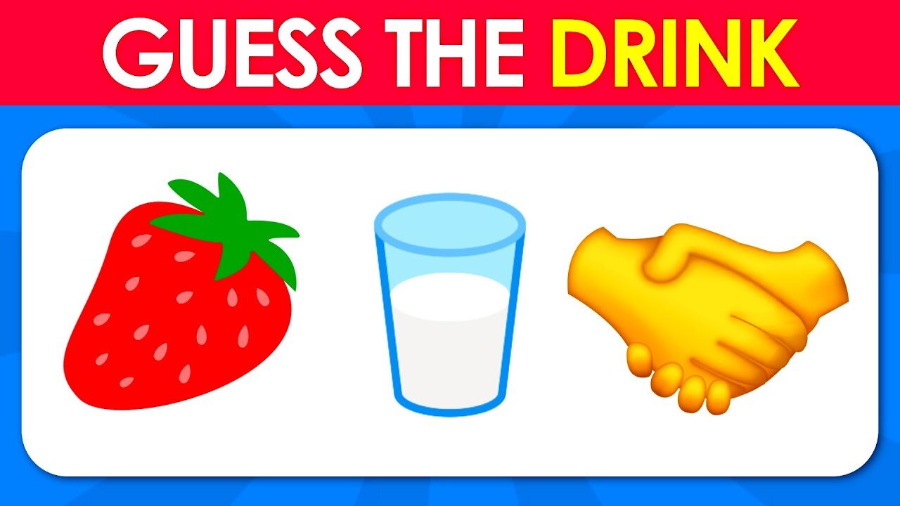 guess the drink by Emoji