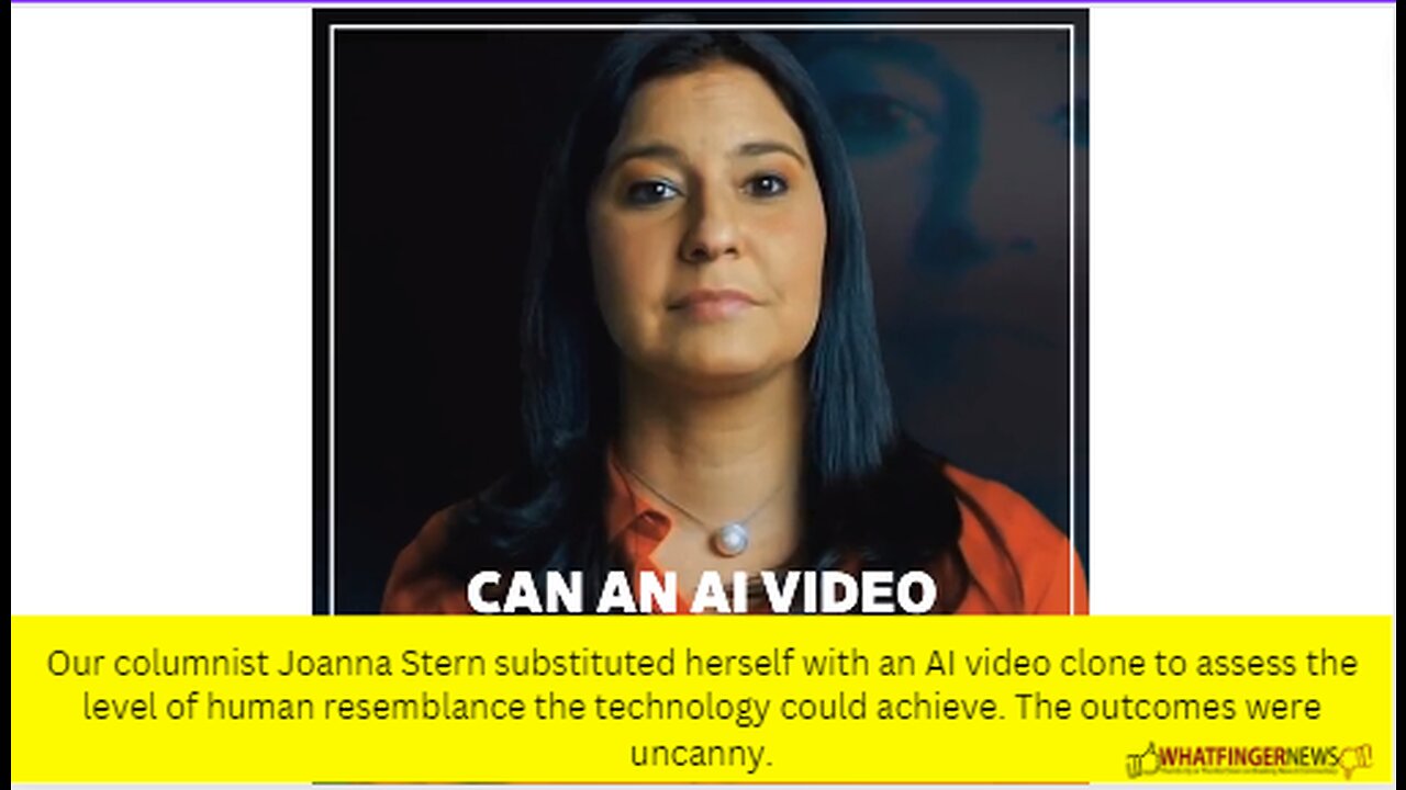 Our columnist Joanna Stern substituted herself with an AI video clone to assess the level