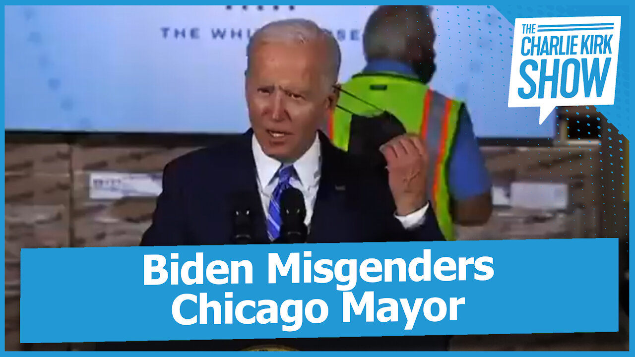 Biden Misgenders Chicago Mayor