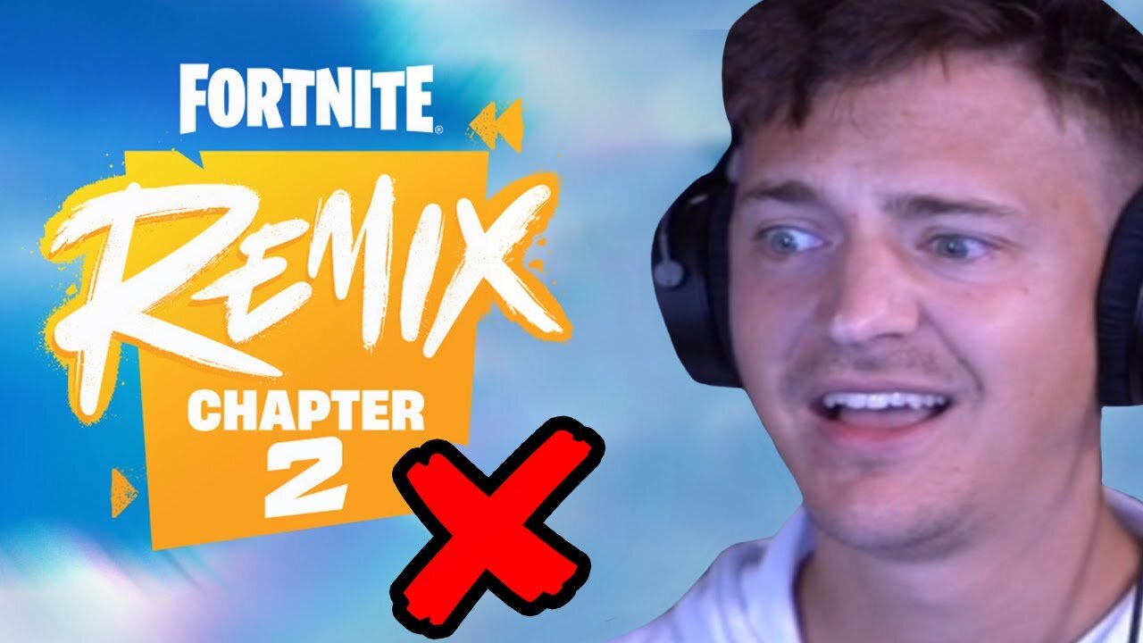 Ninja Is Very Disappointed With Fortnite Chapter 2 Remix...