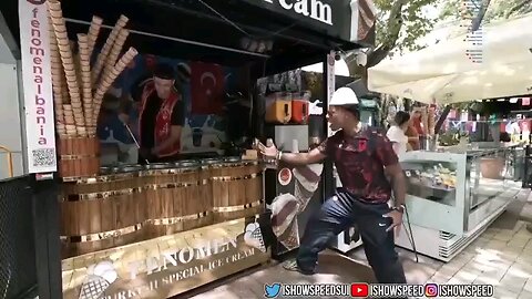 ishowspeed and tarkish ice cream full funny 🤣😂 #ishowspeed #viral