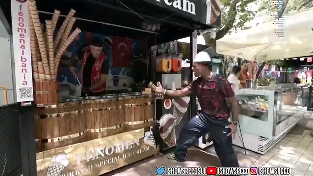 ishowspeed and tarkish ice cream full funny 🤣😂 #ishowspeed #viral