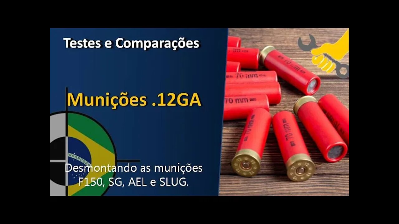 Munições Calibre 12GA - O que há dentro delas