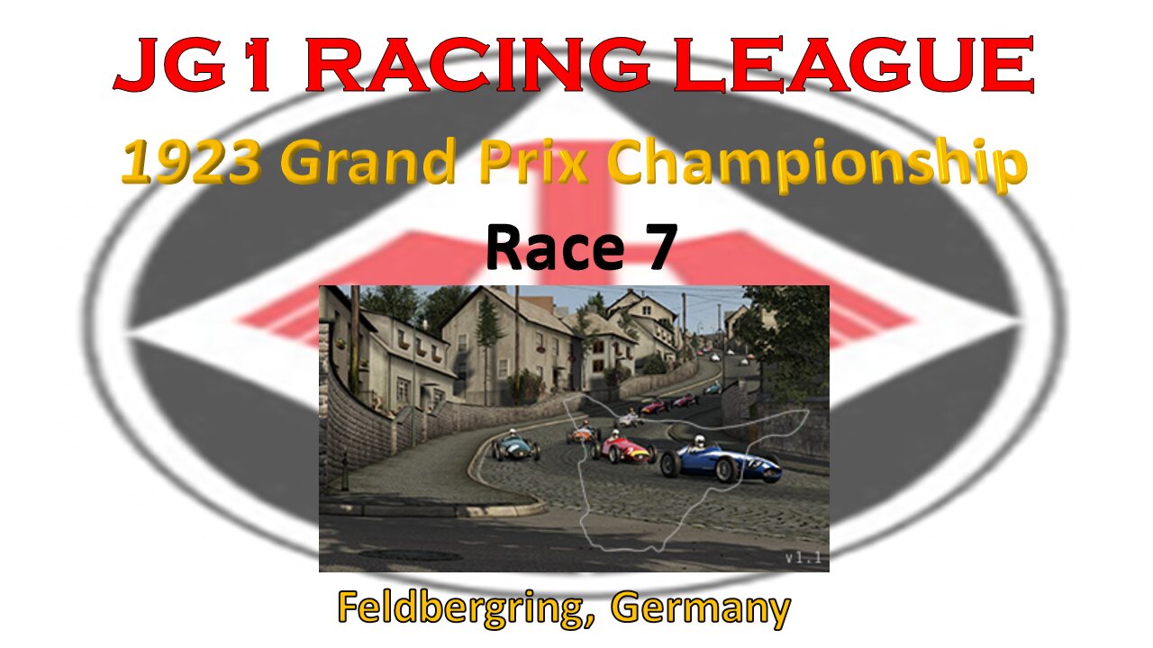 Race 7 - JG1 Racing League - 1923 Grand Prix Championship - Feldbergring - Germany