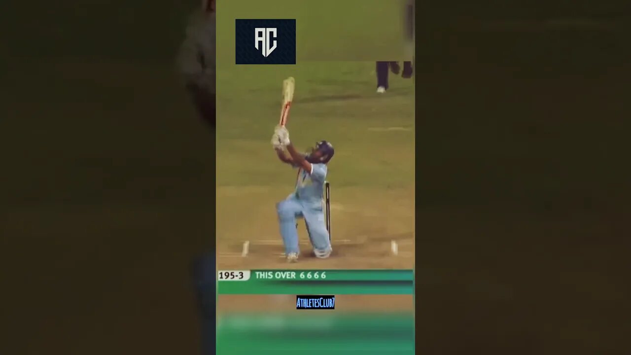 Yuvraj Singh😈 Showing Levels🥵.Six Sixers on Six balls⚾@AthletesClub7 #viral #shorts #cricket #ac7