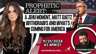 Prophetic Alert: A Jehu Moment, Matt Gaetz Withdraws and What’s Coming for America