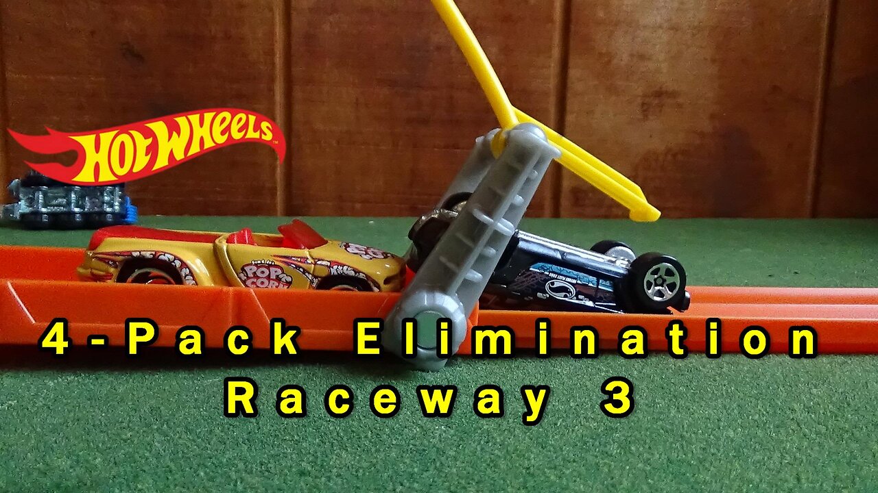 Hot Wheels 4-Pack Elimination Raceway Tournament (Race 3)