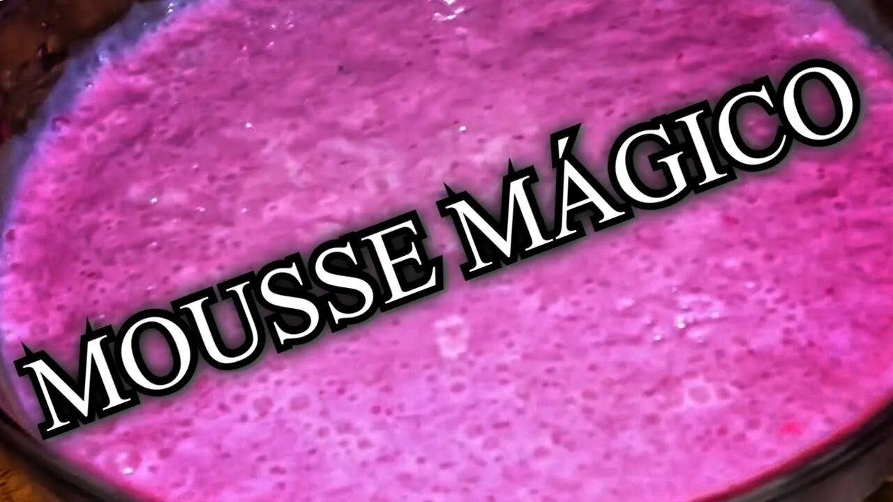 MOUSSE COM DOIS INGREDIENTES - FÁCIL, RÁPIDO E BARATO!