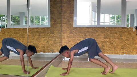 #Handstand backbend