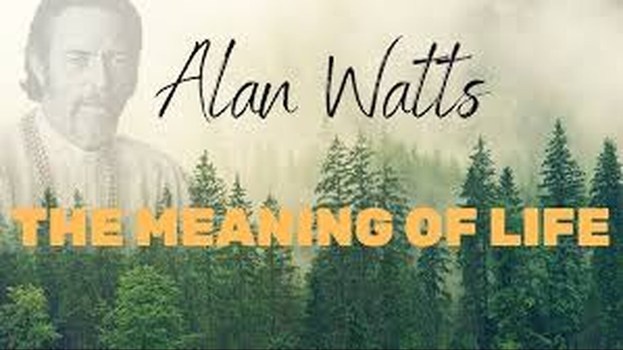 It Will Give You Goosebumps - Alan Watts On Existence