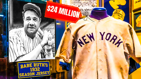 The SECRET Behind Babe Ruth’s Called Shot Jersey's CRAZY Sale