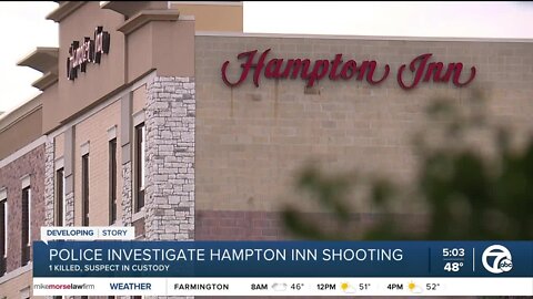 Police investigate Hampton Inn shooting