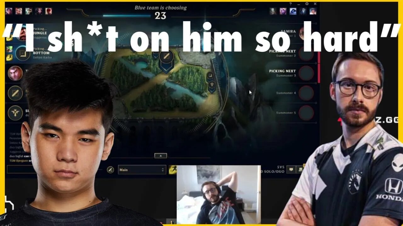 Bjergsen CALLING OUT TSM Spica