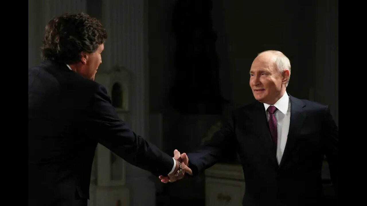 Intervista e plotë e Tucker Carlson me presidentin e Rusisë, Vladimir Putin.