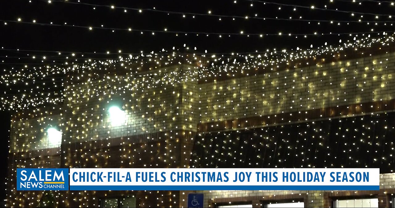 Chick-Fil-A Fuels Christmas Joy This Holiday Season With 100,000 Light Display