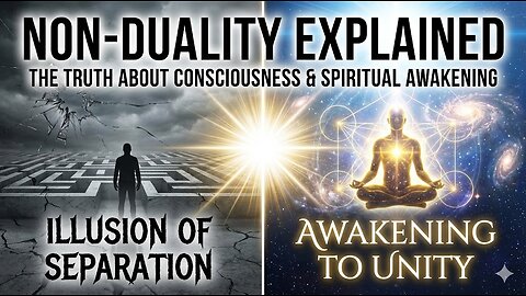 Non-Duality EXPLAINED: The TRUTH About Consciousness and Spiritual Awakening