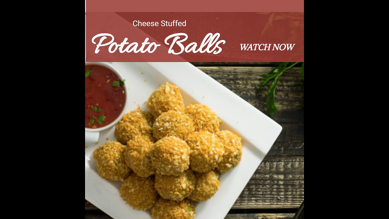 Cheese Stuffed Potato Balls