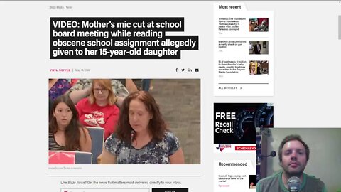 Mother's mic cut at school board meeting while reading obscene school assignment