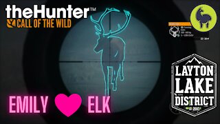 The Hunter: Call of the Wild, Connors- Emily Heart Elk, Layton Lakes (PS5 4K)