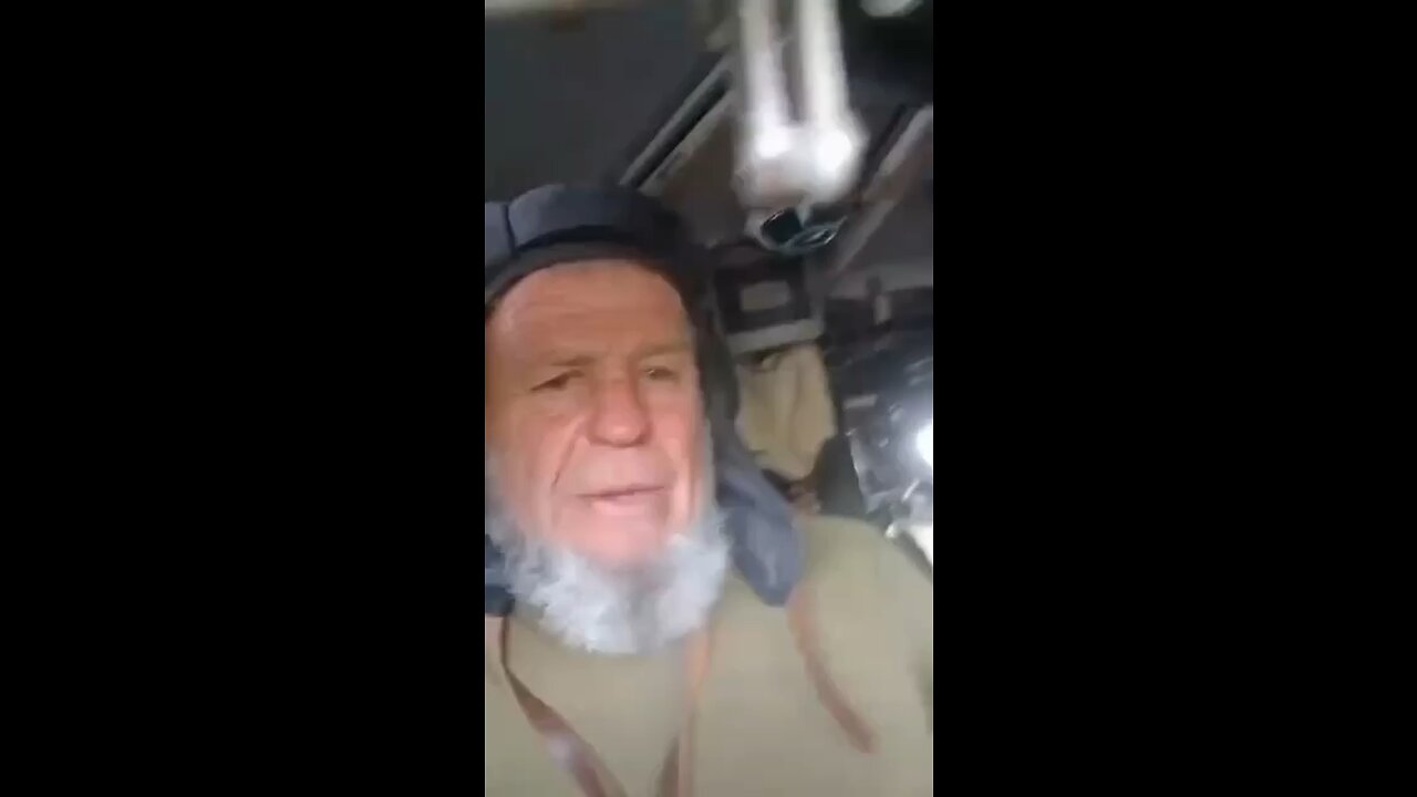This dude spends social security on a tank