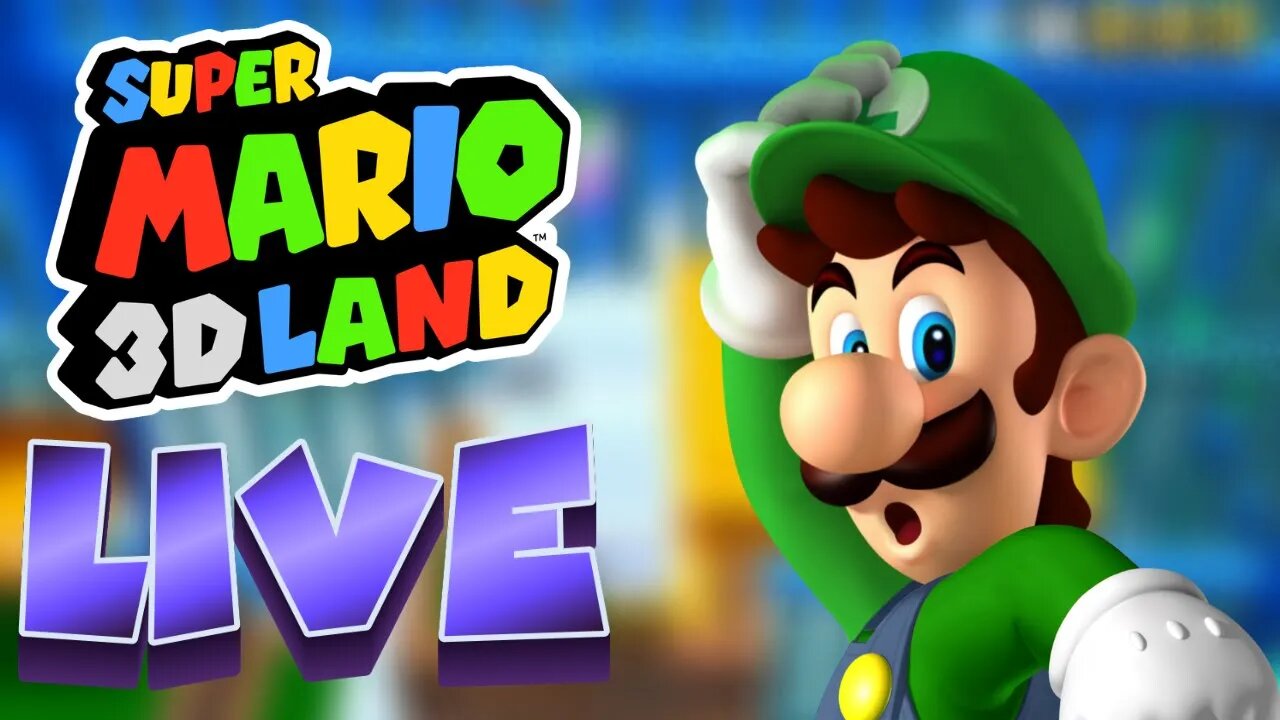 🔴 LUIGI TIME | Super Mario 3D Land